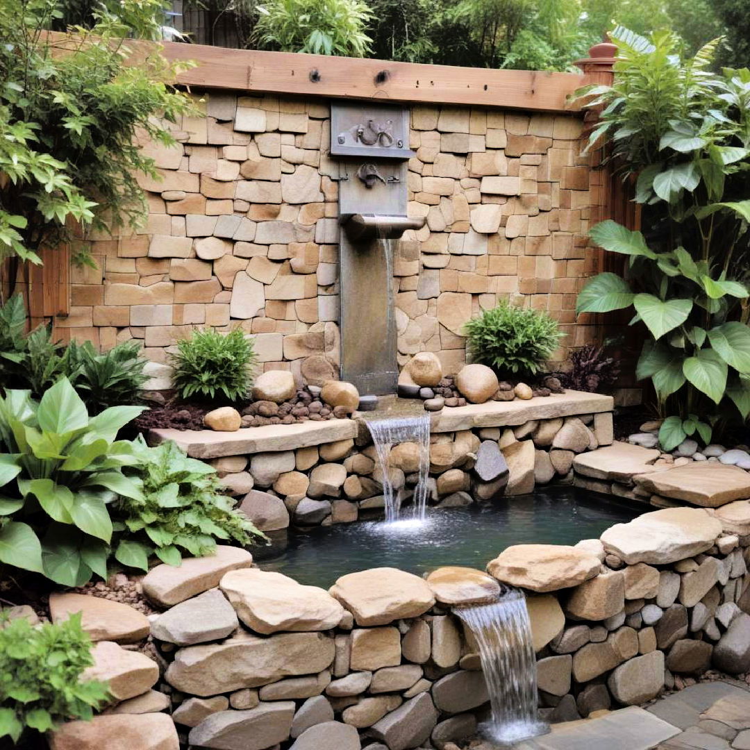 water features for sound privacy