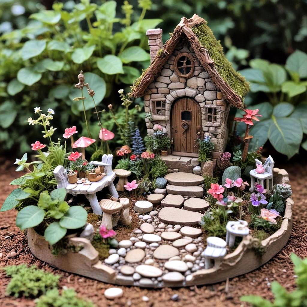 whimsical fairy gardens for creative expression