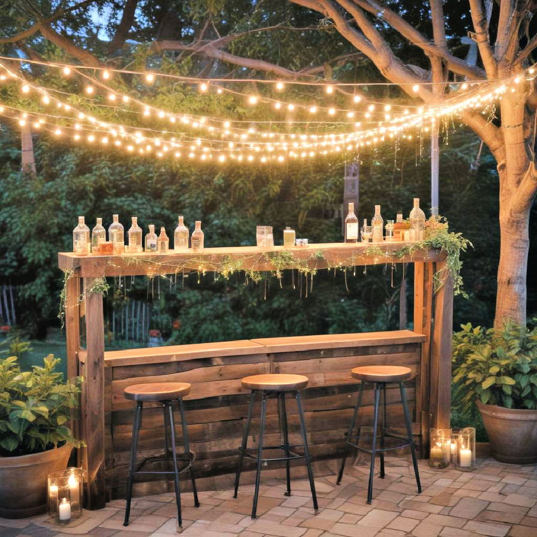 whimsical fairy light bar
