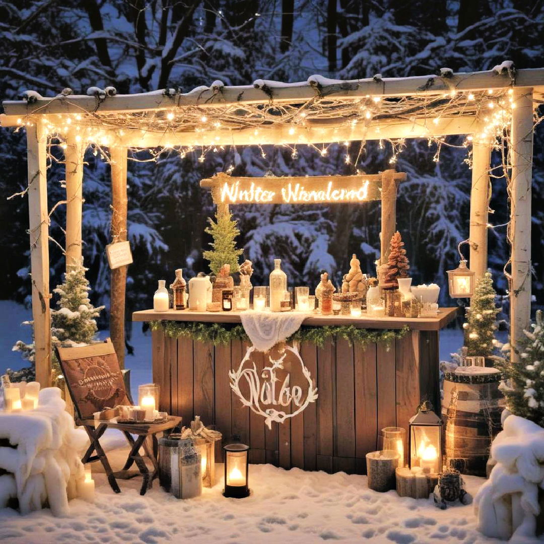winter wonderland bar