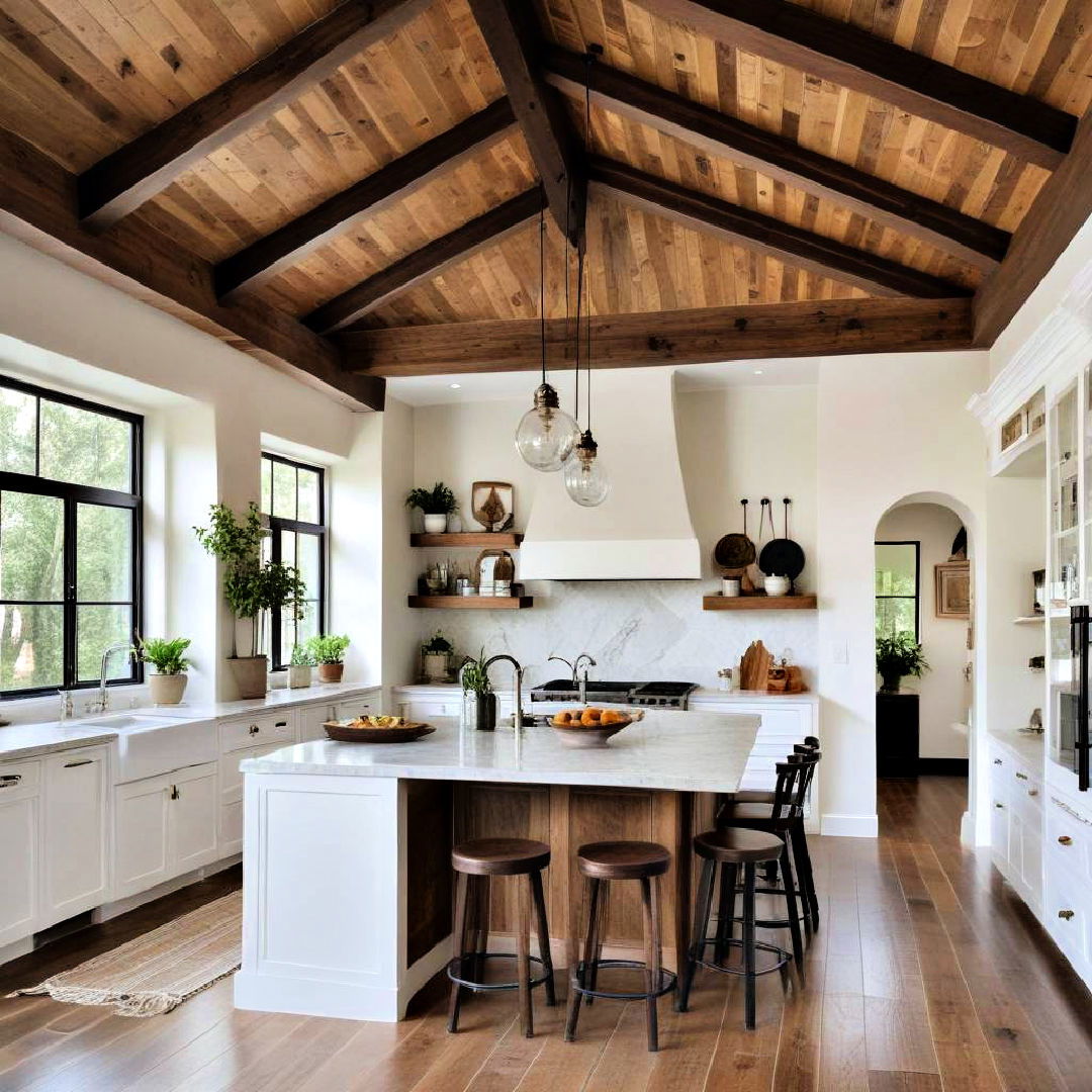 wood beam ceilings