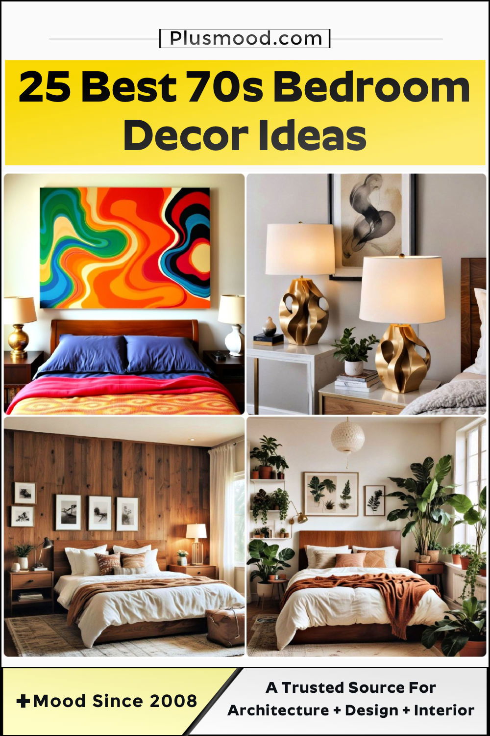 70s bedroom decor ideas and inspiration