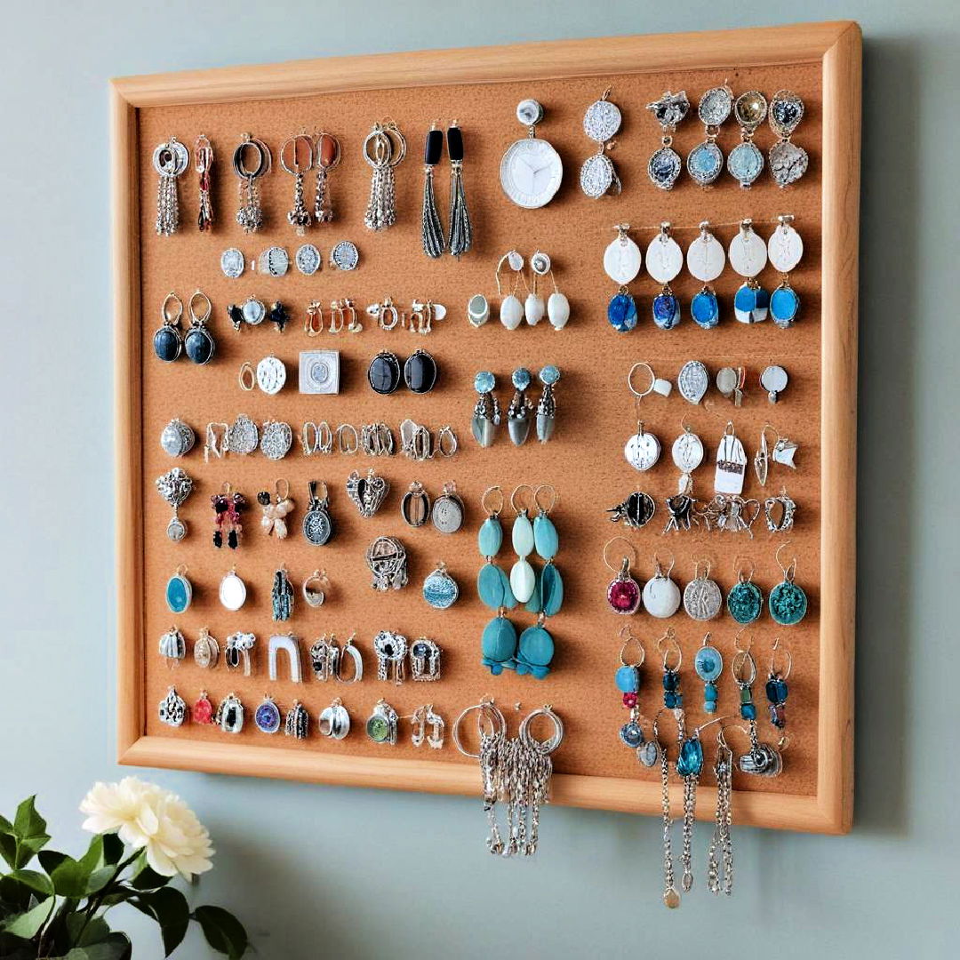 DIY corkboard display