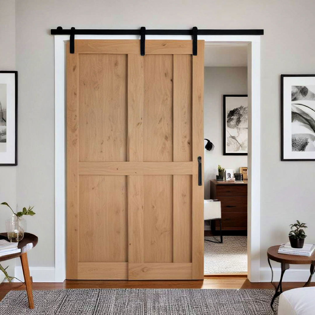 add a sliding door