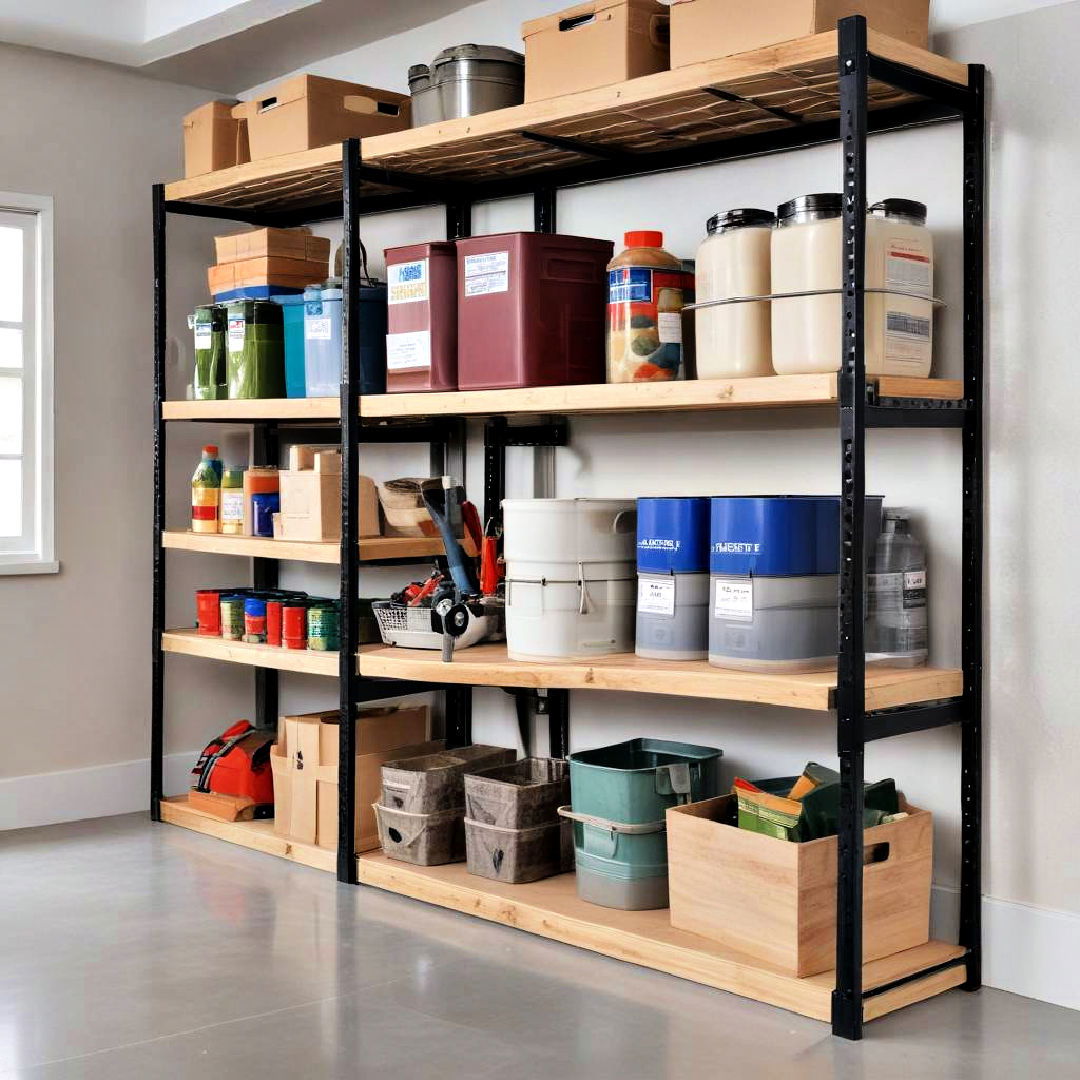 adjustable shelving units