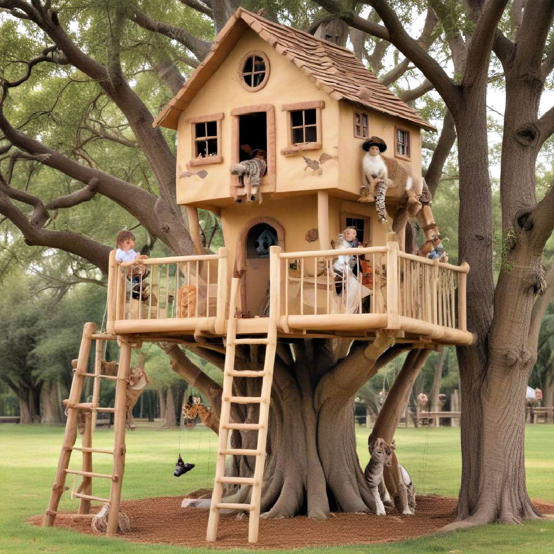 animal safari treehouse