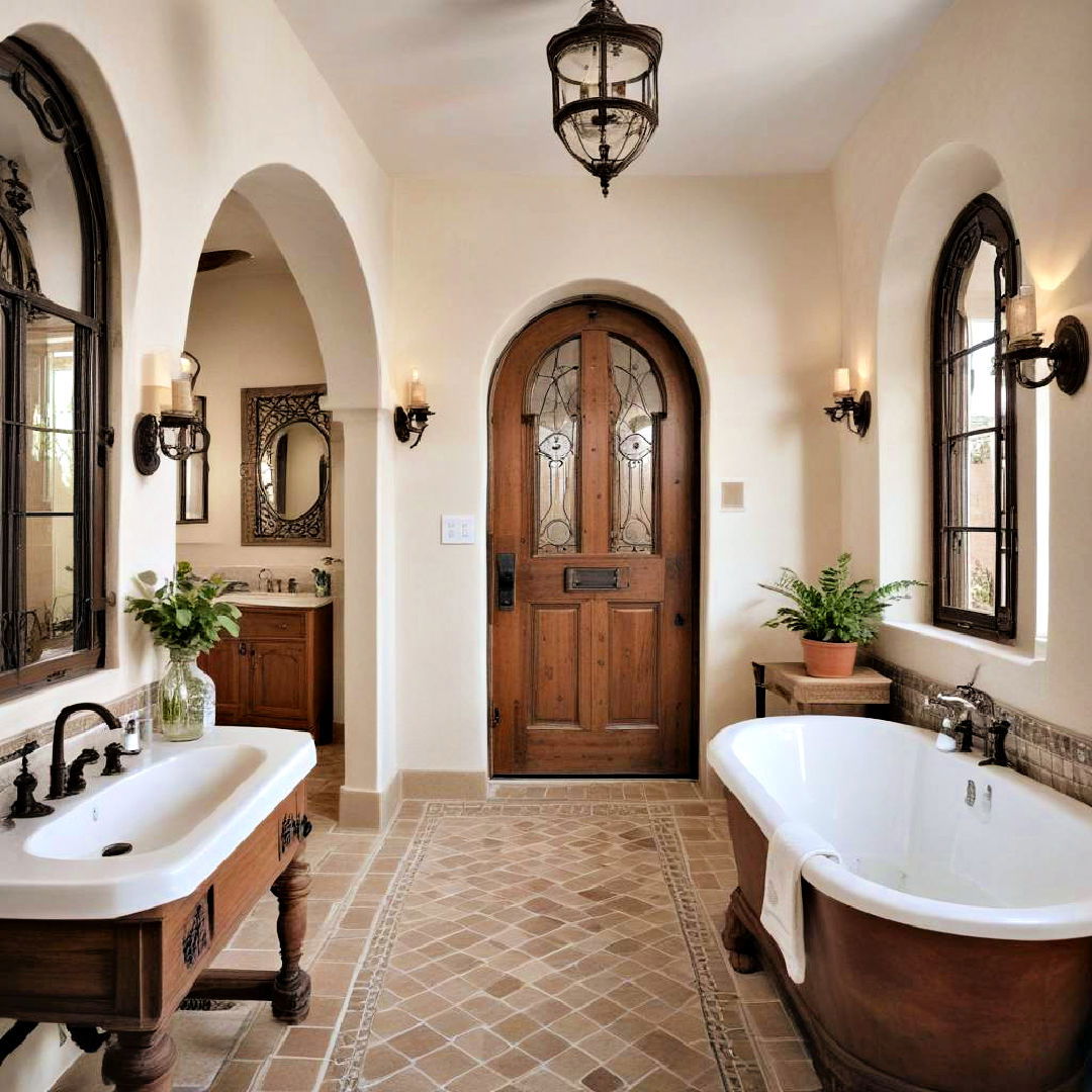 arched doorways for a classic mexican look