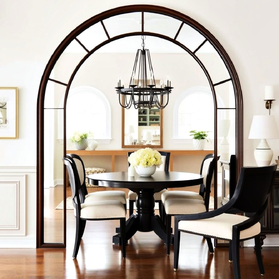 arched mirrors for architectural interest