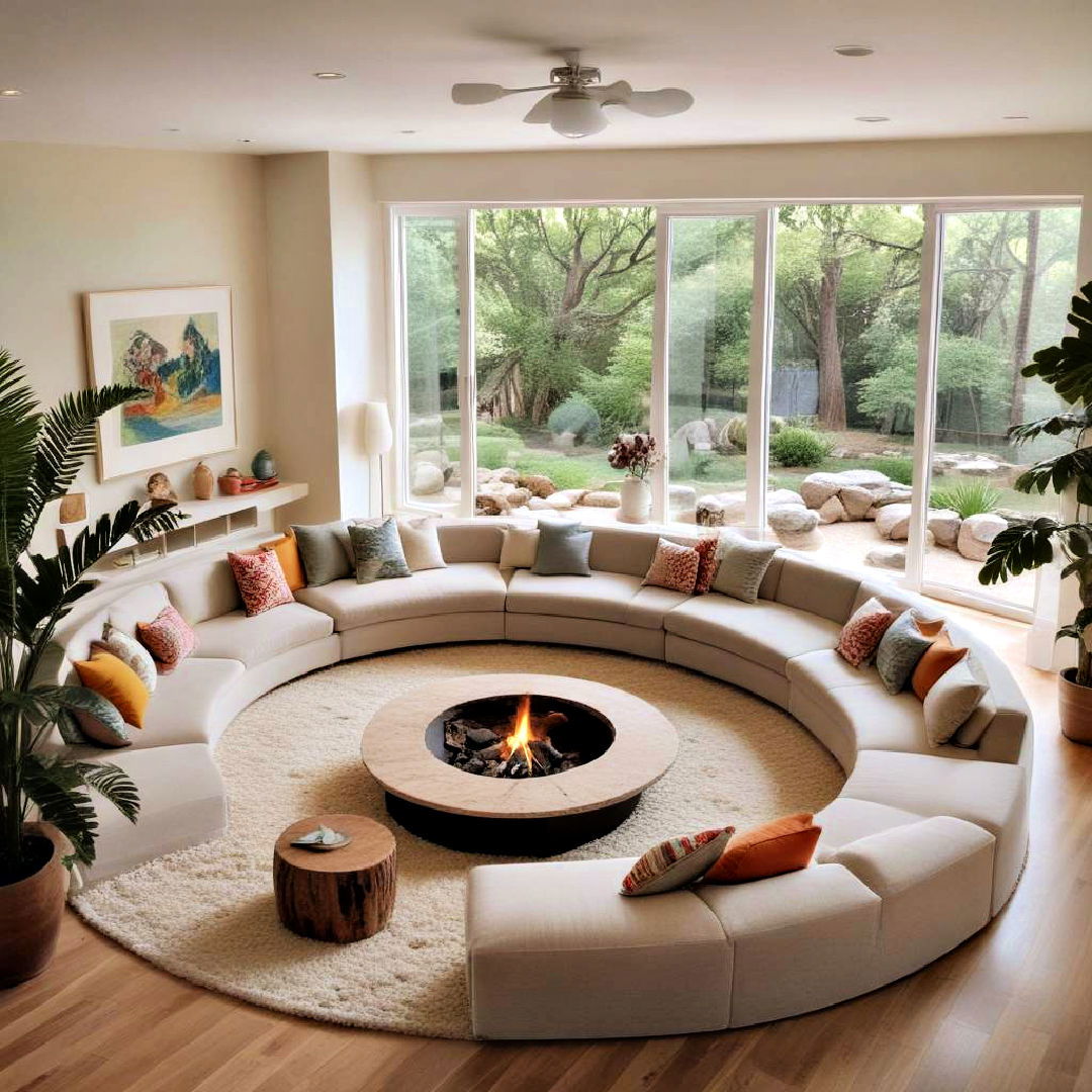 artful conversation pit