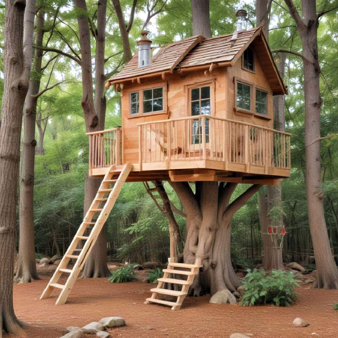 artistic studio treehouse