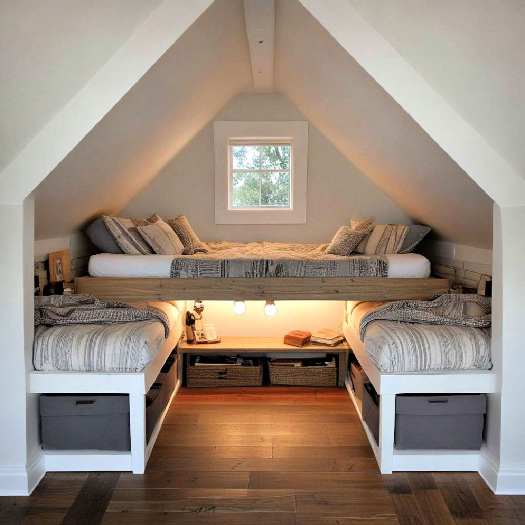 attic bed nook