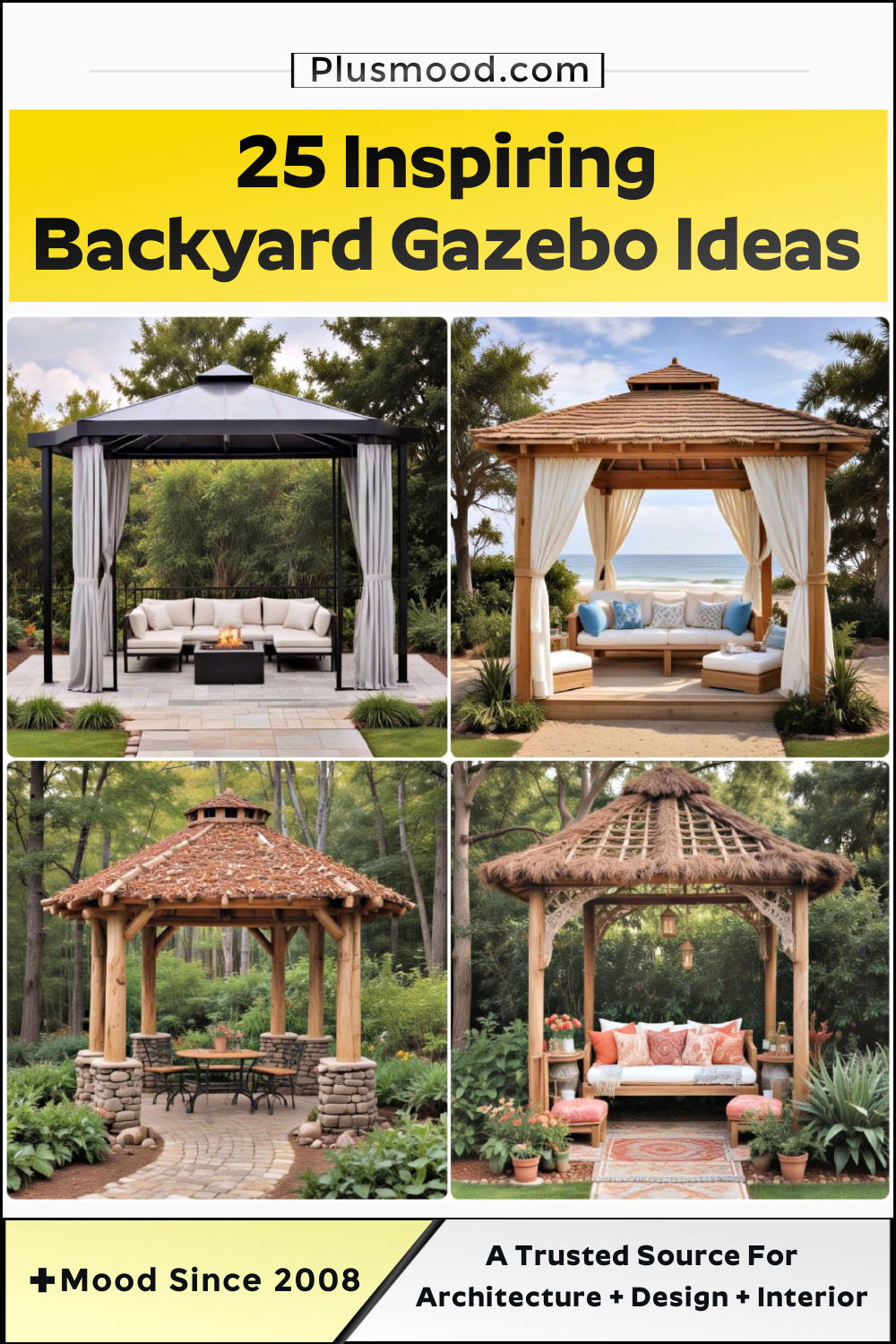 backyard gazebo ideas and inspiration