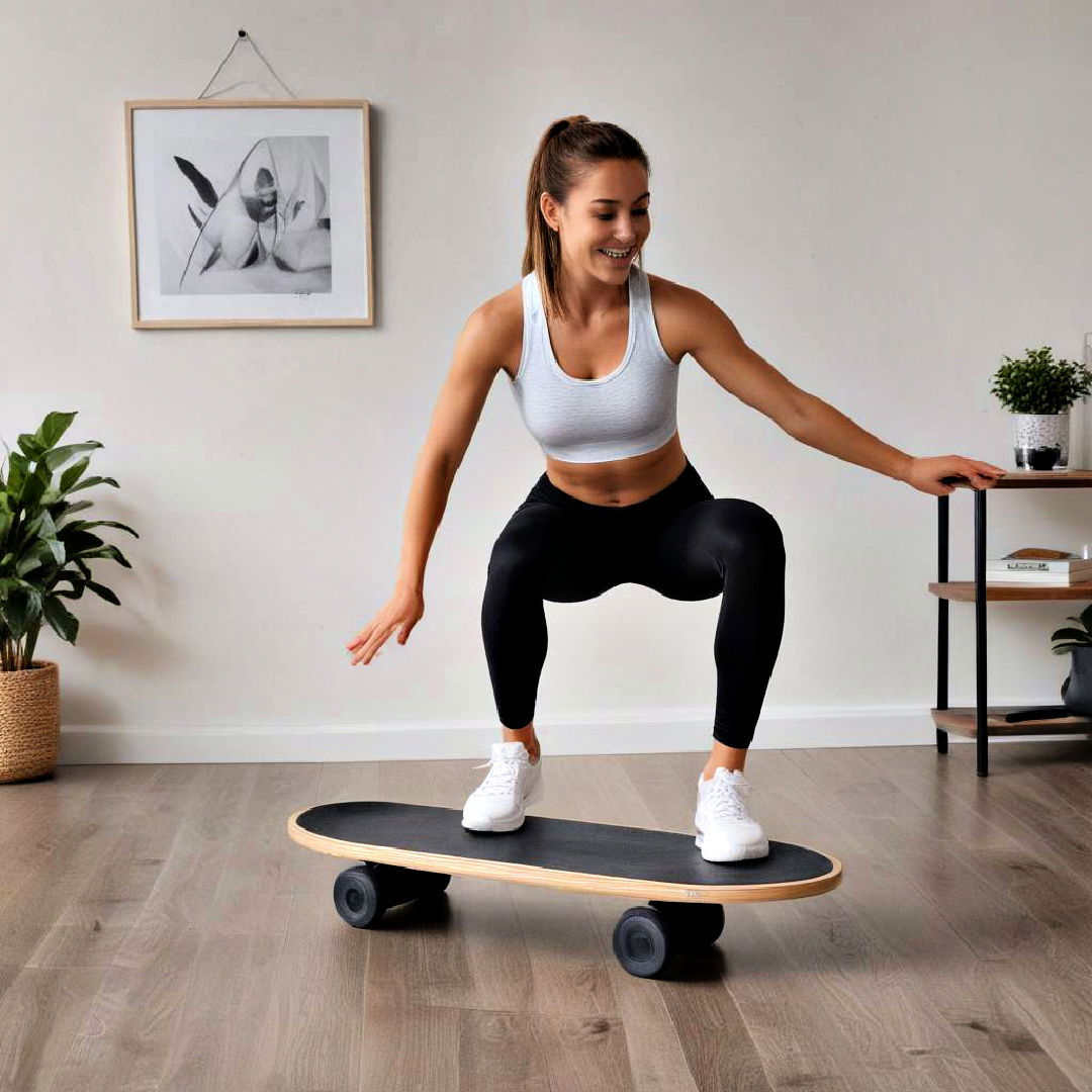 balance board small home gym