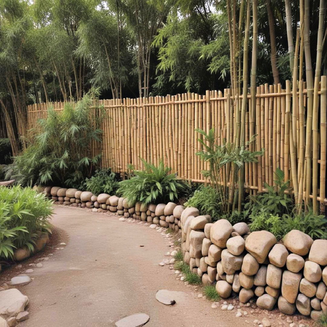 bamboo fences