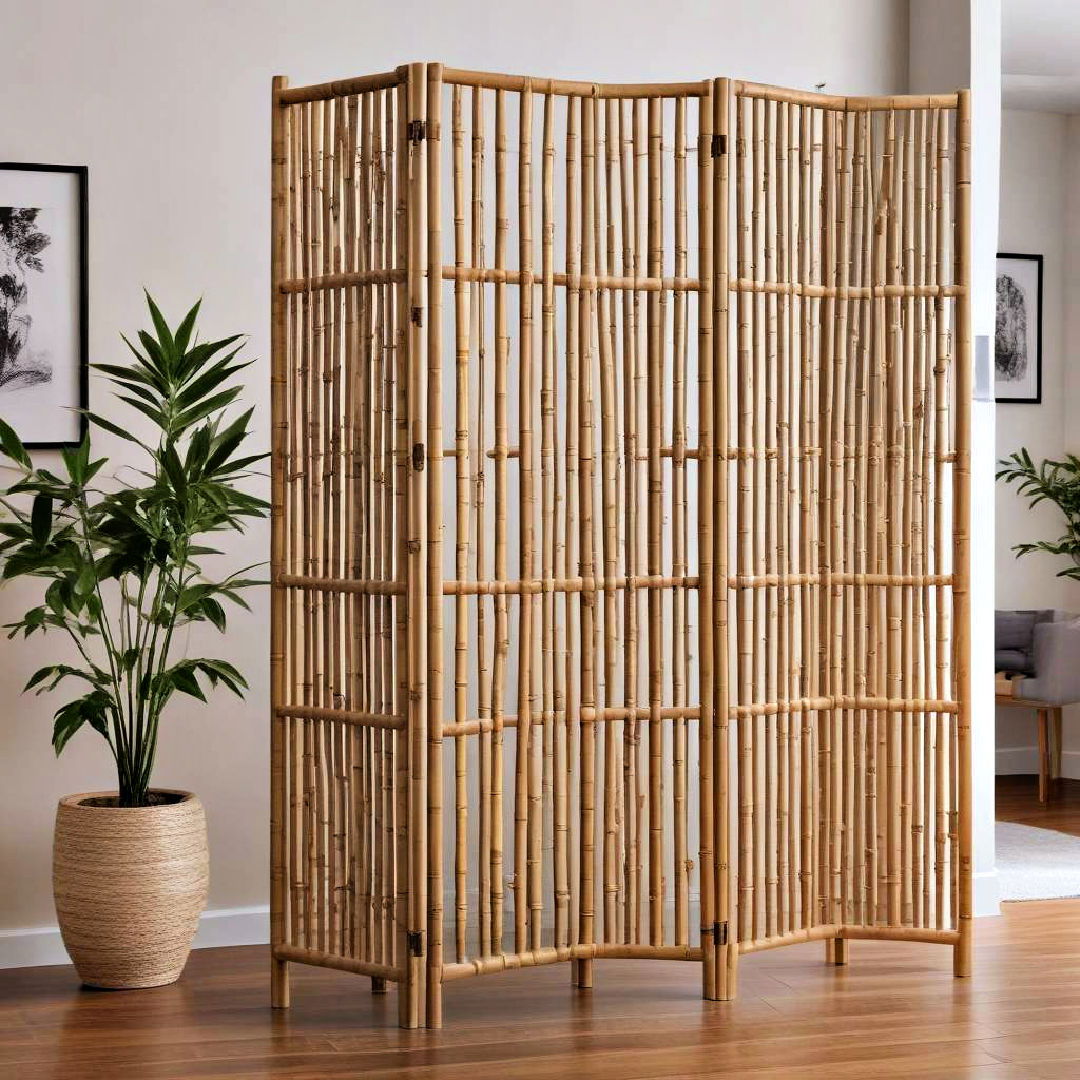 bamboo room dividers