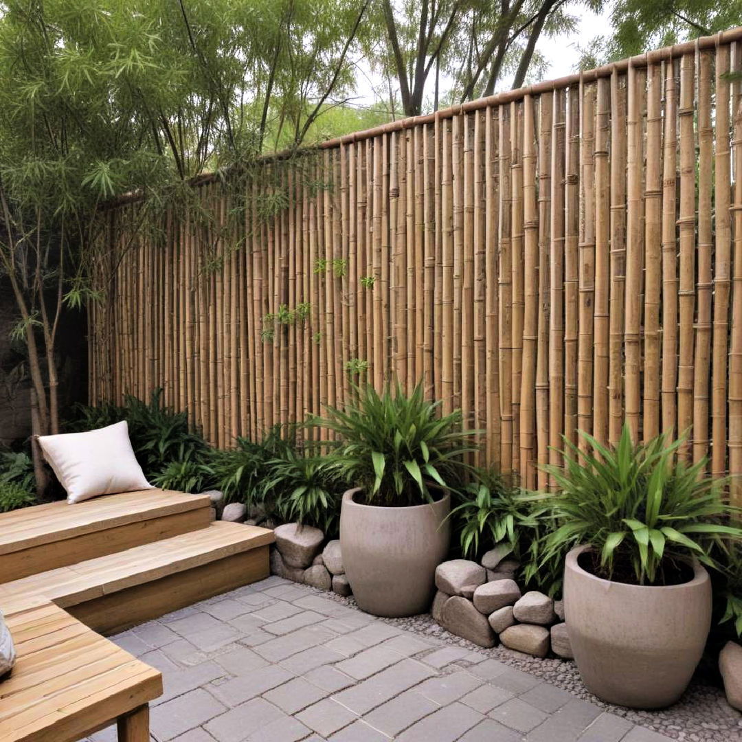 bamboo screens