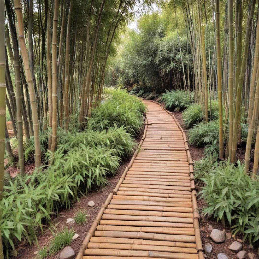 bamboo walkways