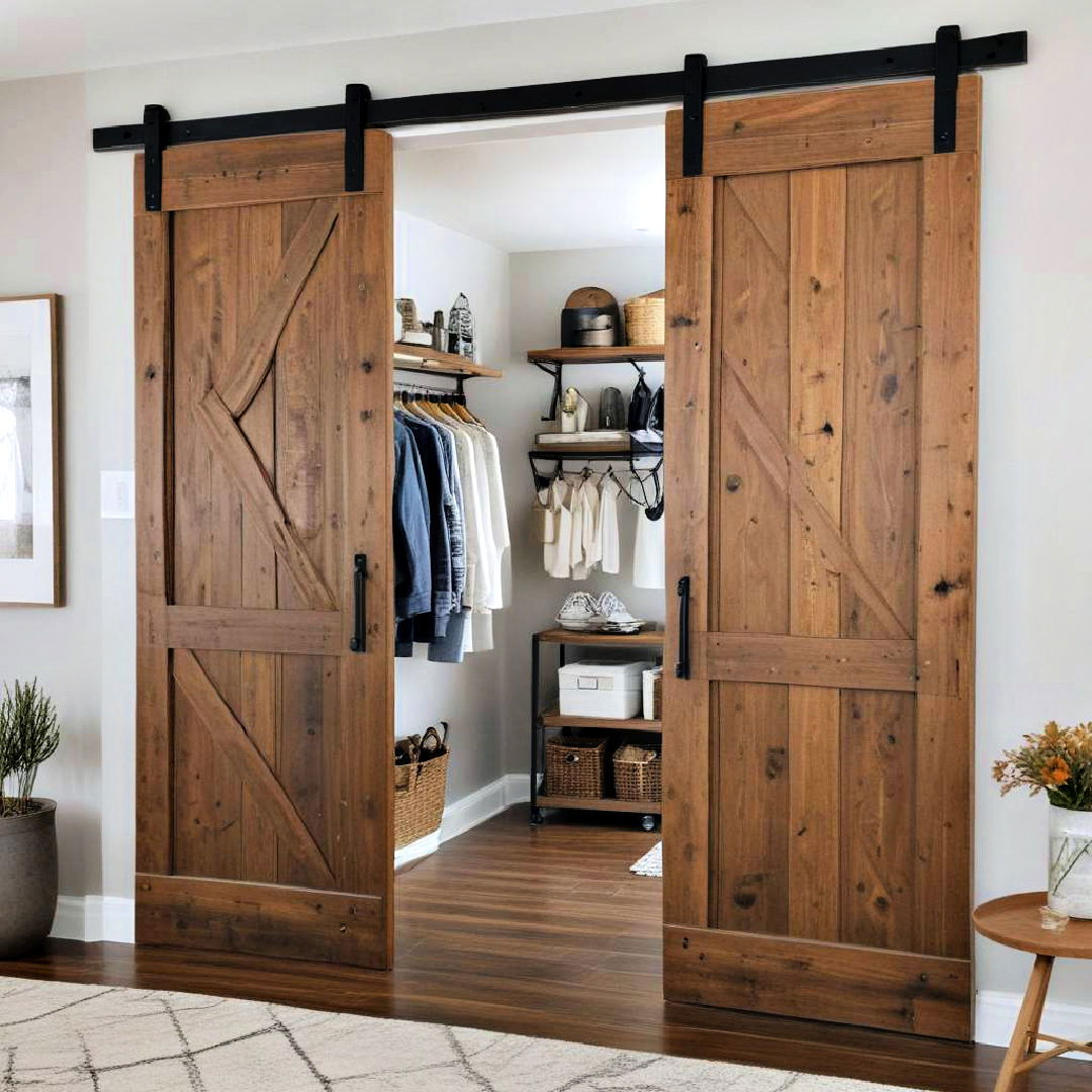 barn door closet