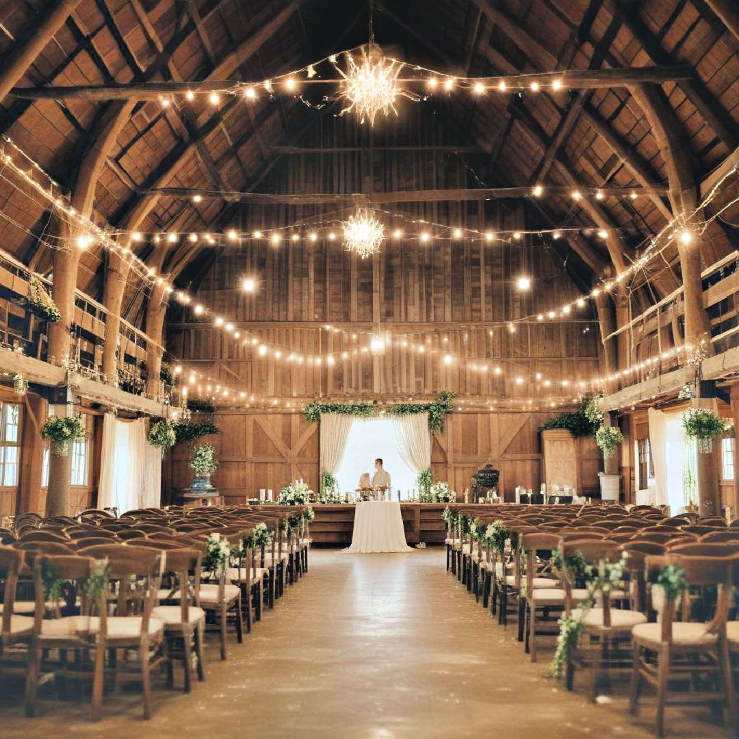 barn wedding