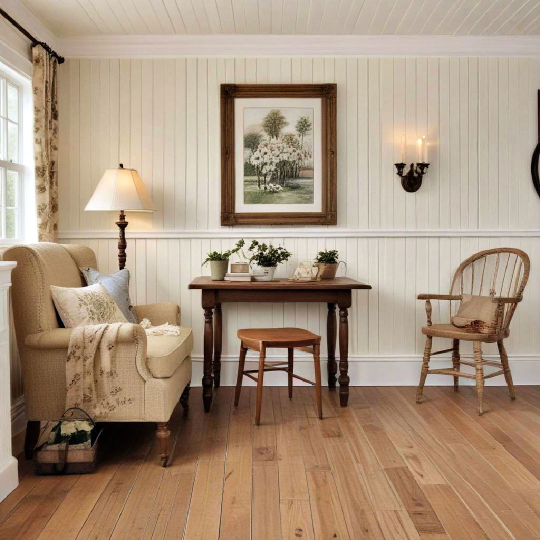 beadboard cozy cottage feel