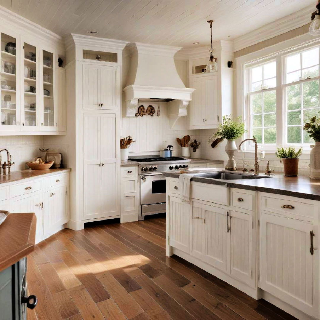 beadboard paneling for classic texture