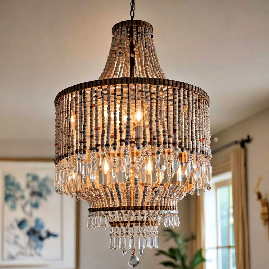 beaded chandeliers