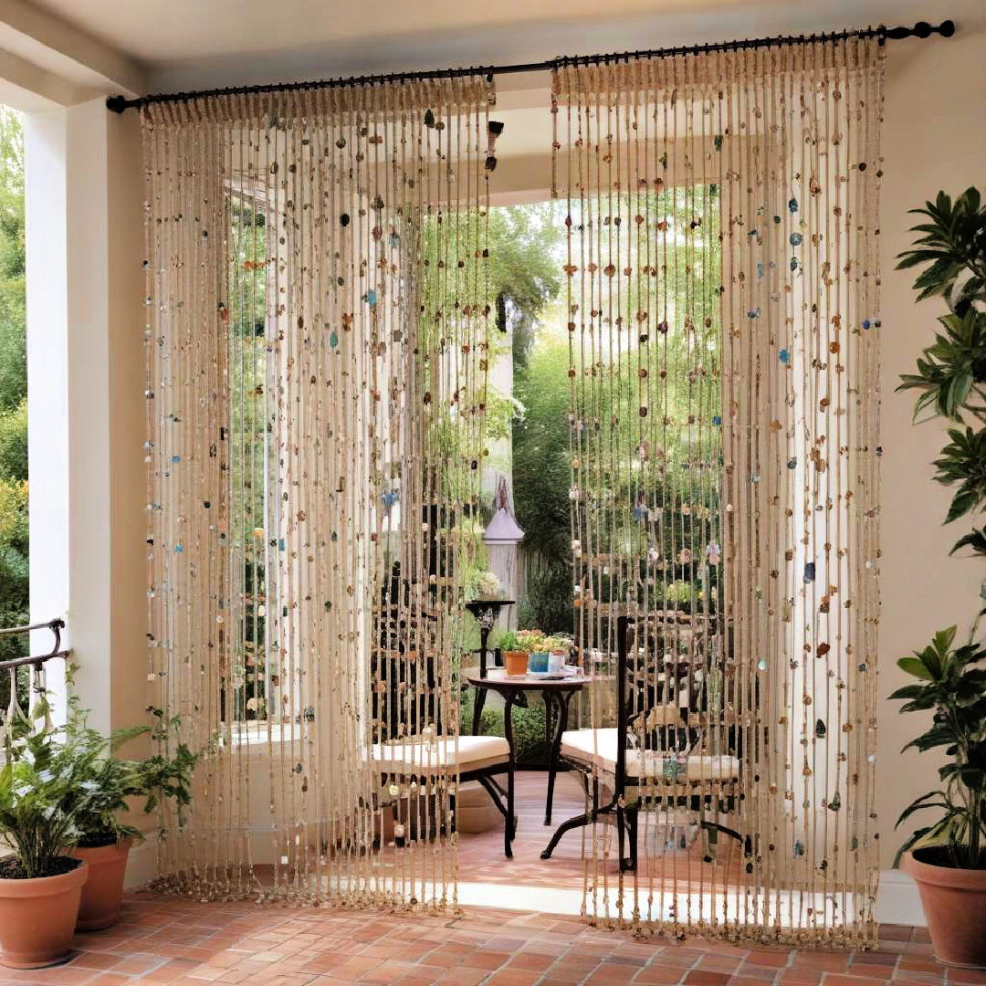 beaded curtains