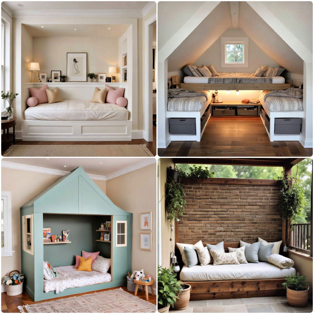 20 Bed Nook Ideas for Compact and Stylish Bedrooms