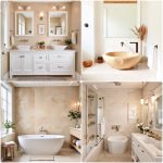 beige and white bathroom ideas