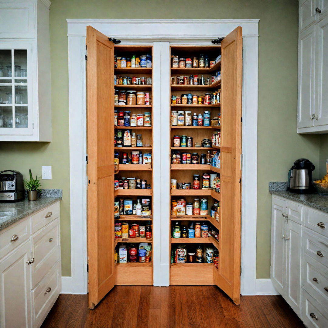 bi fold pantry door