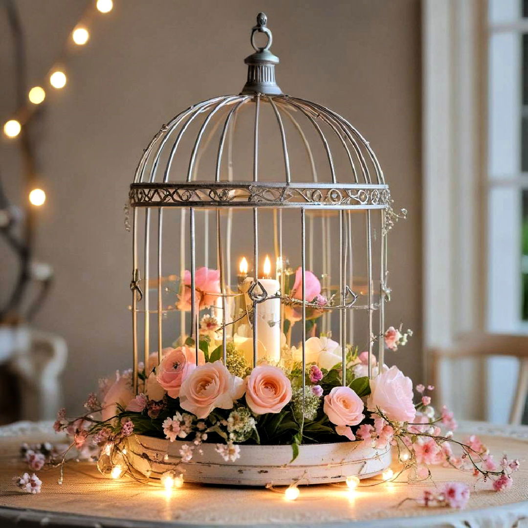 birdcage decor