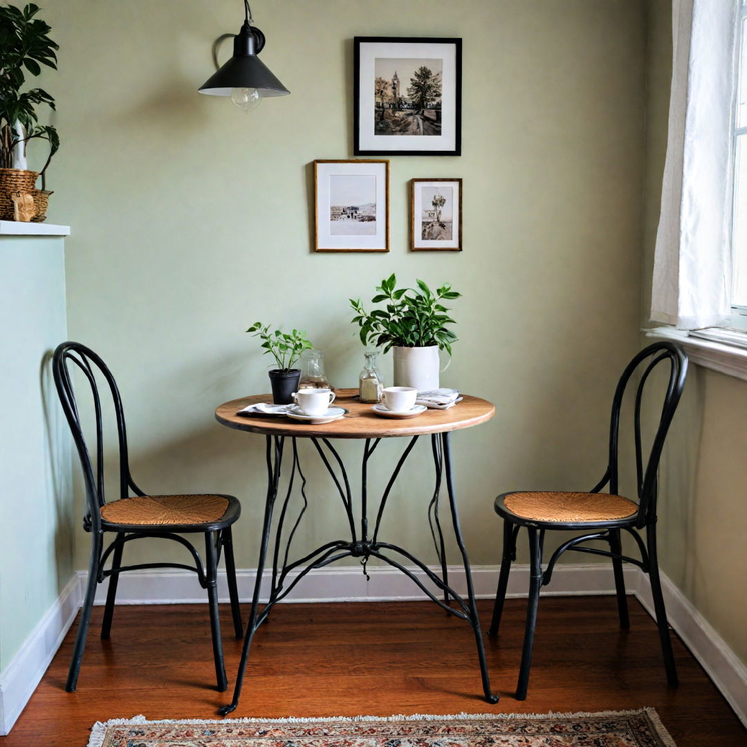 bistro table for two