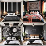 black accent wall bedroom ideas