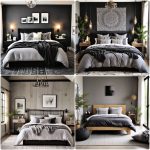 black and grey bedroom ideas