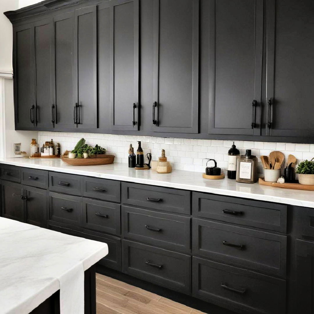 black cabinet hardware