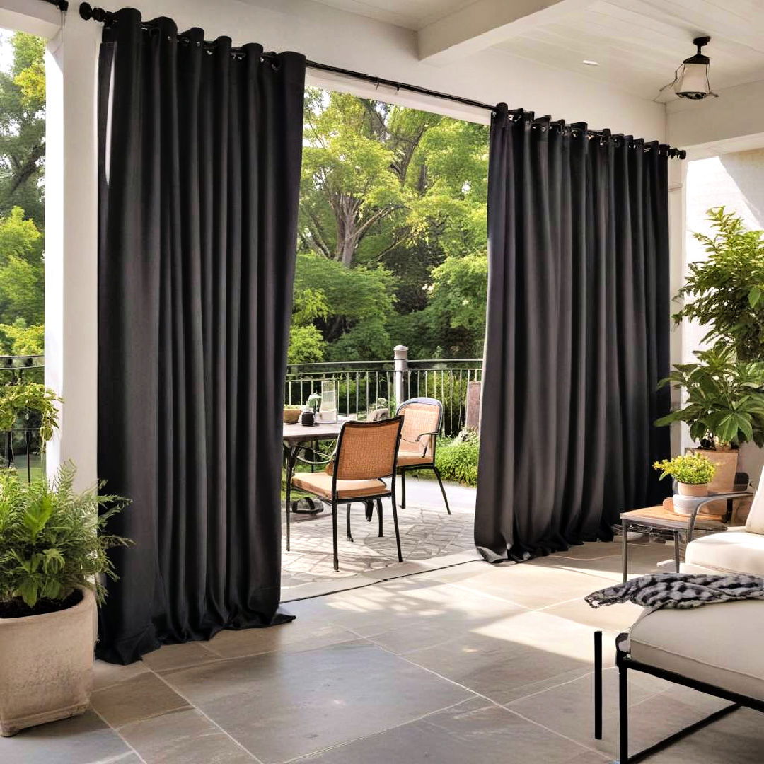 blackout curtains