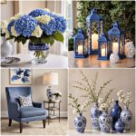 blue and white decor ideas