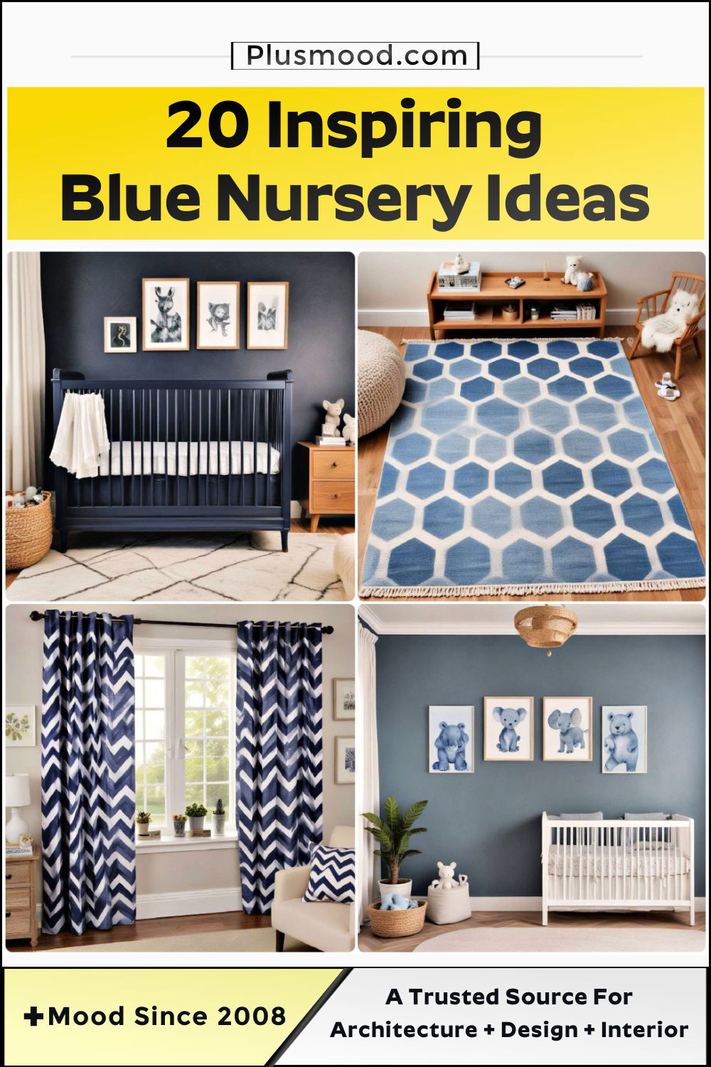 blue nursery ideas and inspiration