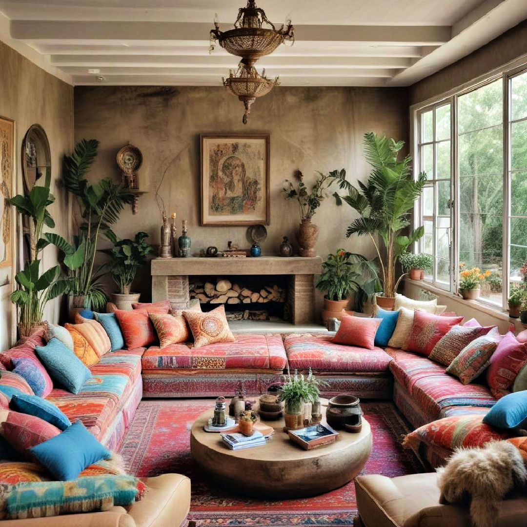 bohemian chic retreat