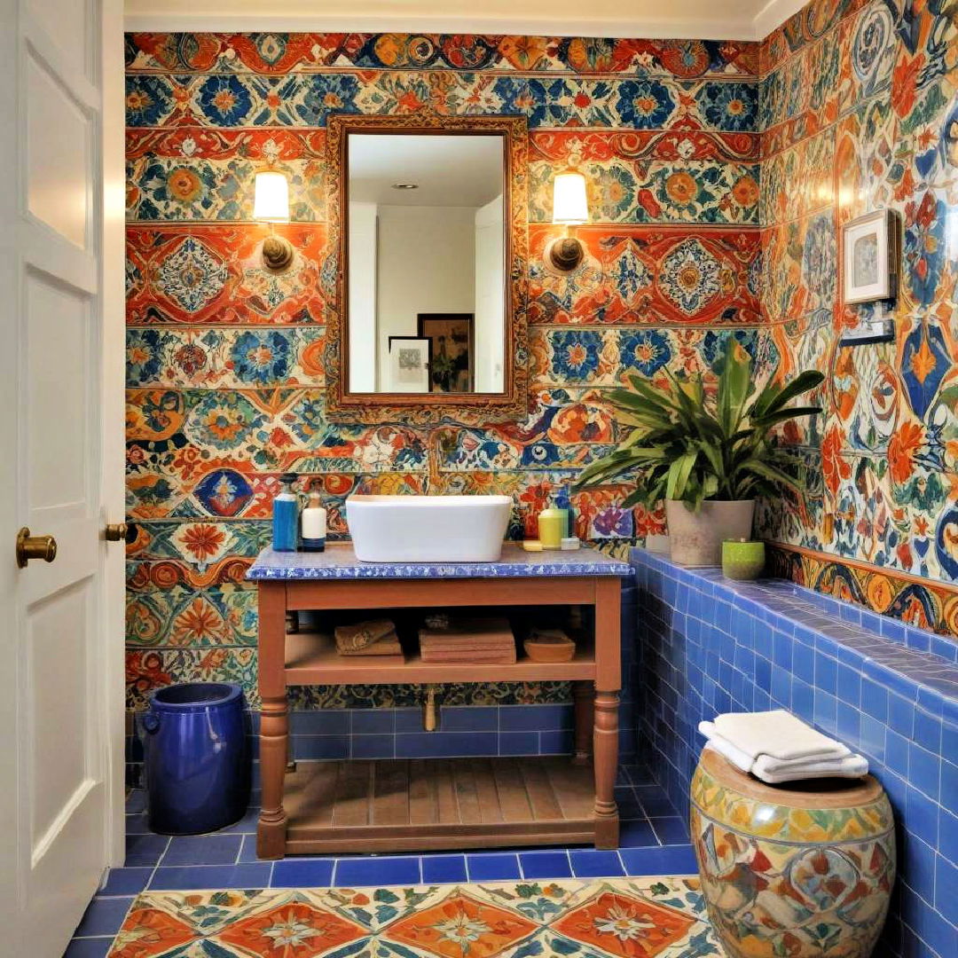 bold talavera tiles for a vibrant touch