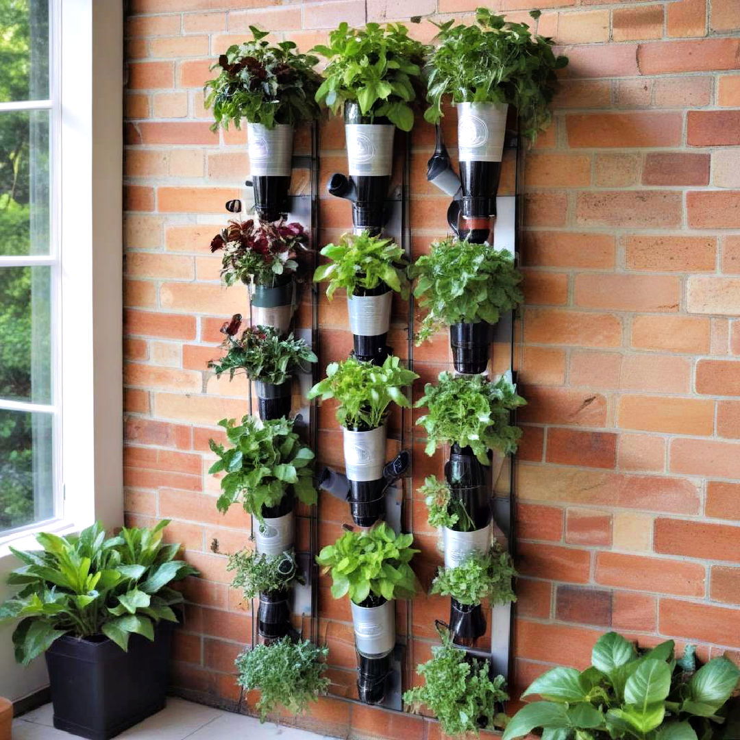 bottle tower garden