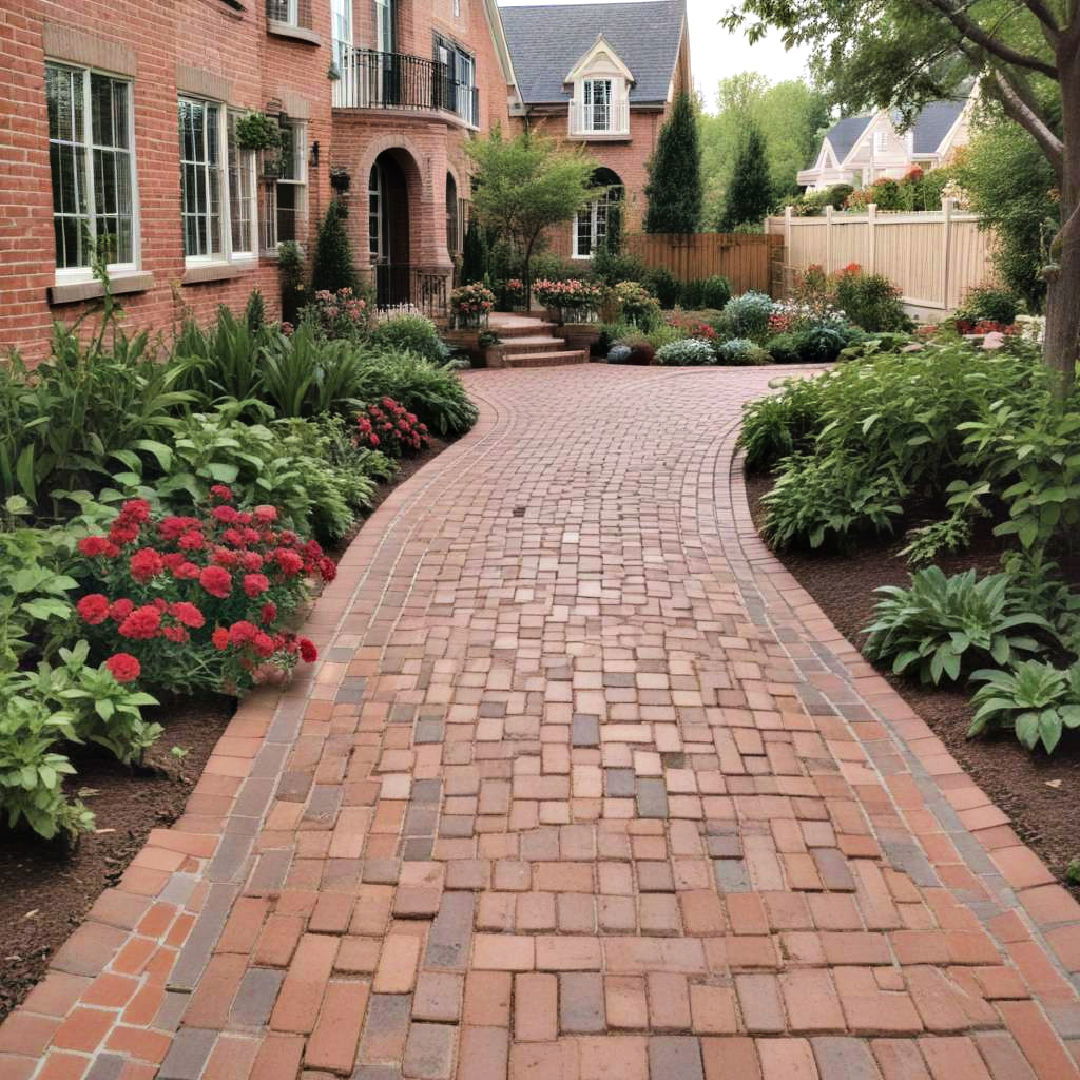 brick beauty walkway