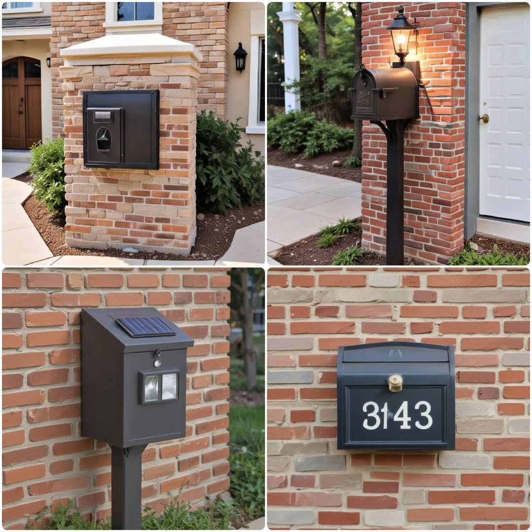 25 Brick Mailbox Ideas You Can Copy