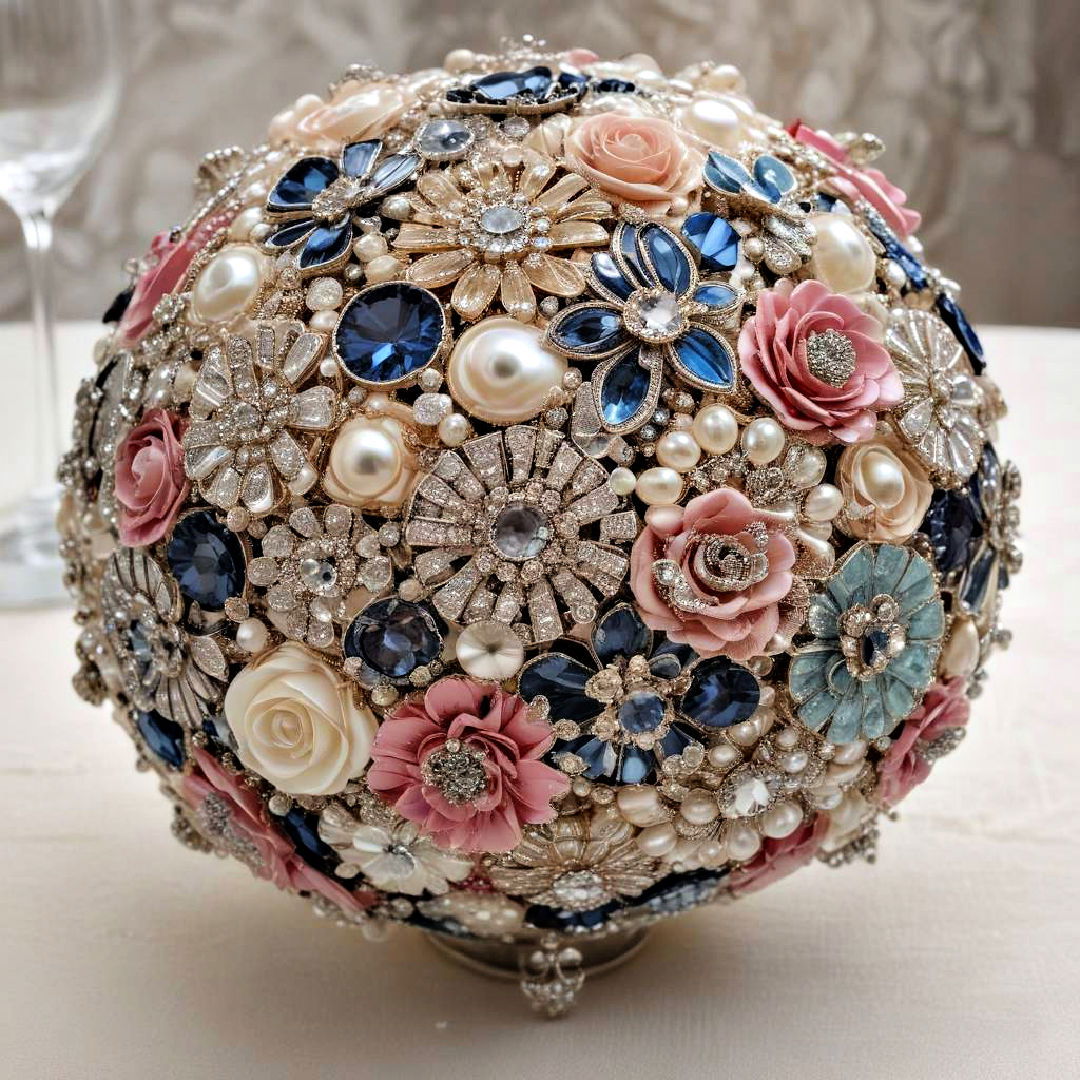 brooch bouquets