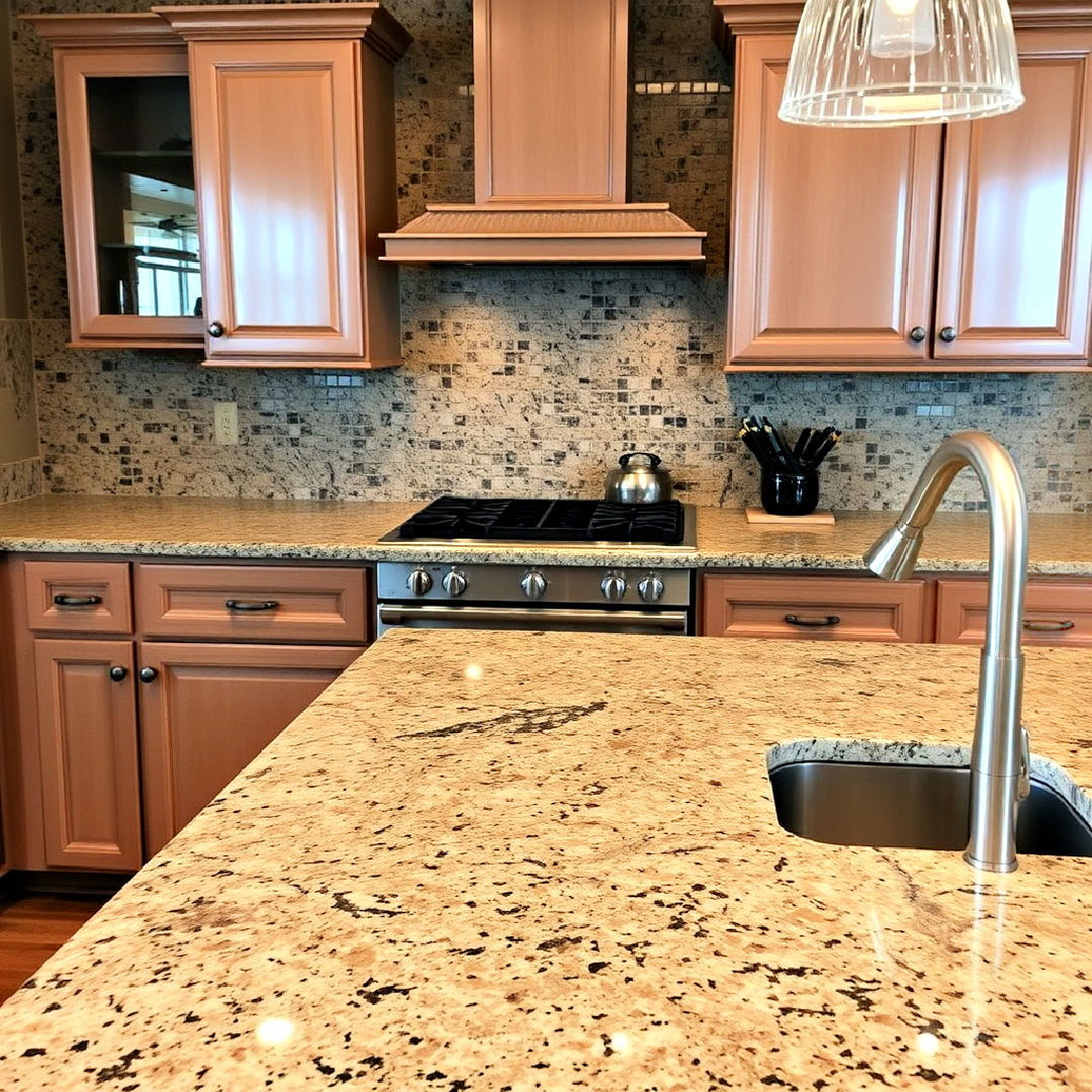 brown granite countertops