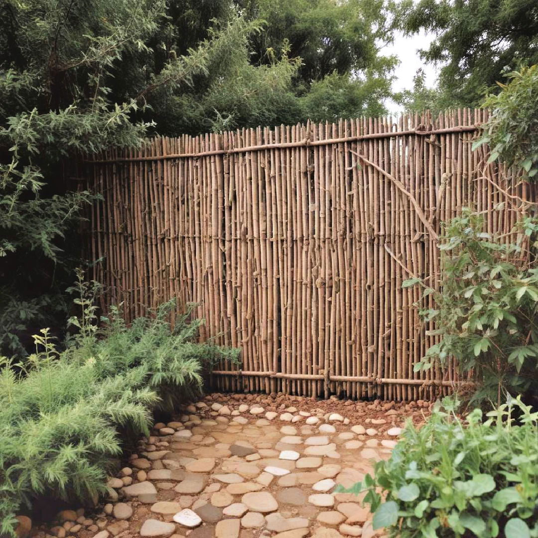 brushwood fencing