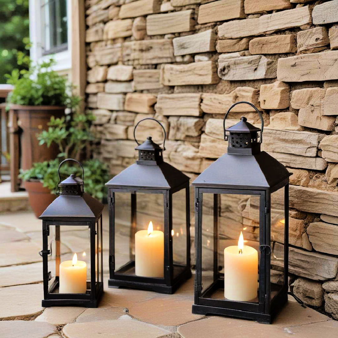 candle lanterns