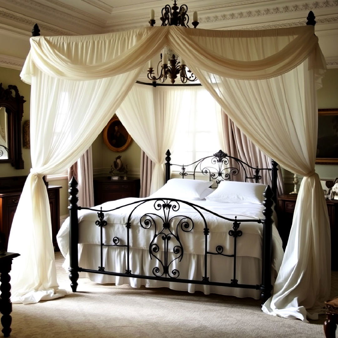 canopy beds for a regal look