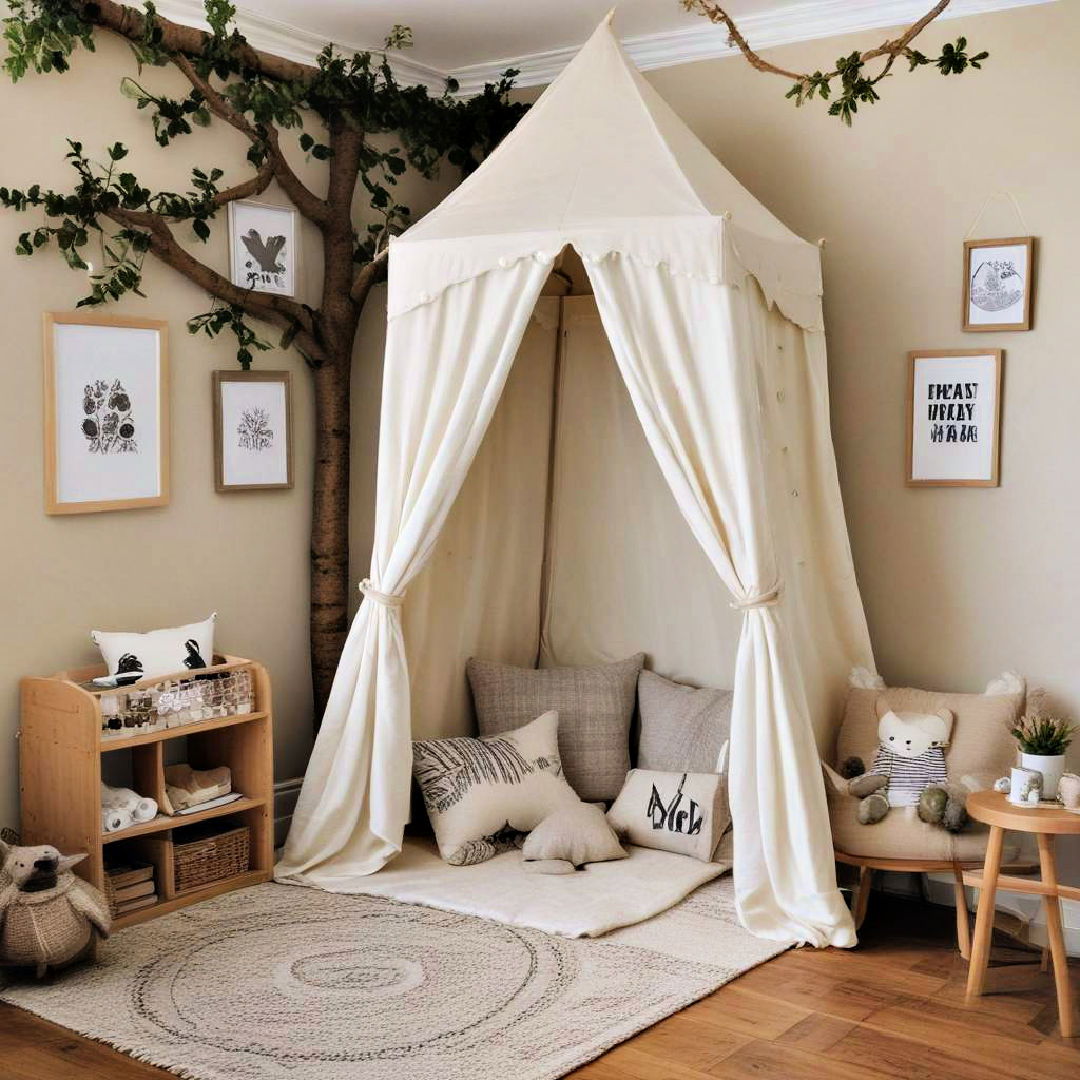 canopy tent corner