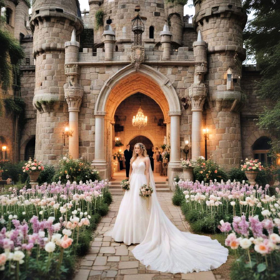 castle wedding